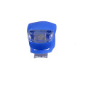 Bike Zubehör Front und hinten Blue Lighting Gummi 2 LED Silikon LED Bike Light